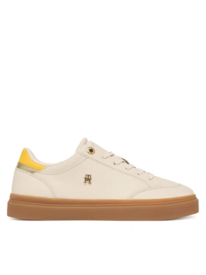 Sneakersy Tommy Hilfiger CHIC SNEAKER ELEVATED FW0FW09400 Beżowy