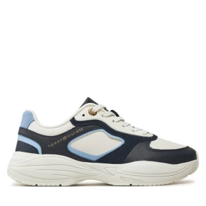 Sneakersy Tommy Hilfiger Chunky Runner FW0FW07996 Granatowy