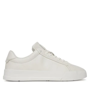 Sneakersy Tommy Hilfiger Court Best Tumbled Lth FM0FM05324 Écru