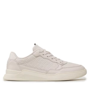 Sneakersy Tommy Hilfiger Elevated Cupsole Mono Detail FM0FM04698 Weathered White AC0