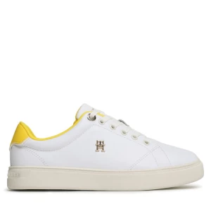 Sneakersy Tommy Hilfiger Elevated Essential Court Sneaker FW0FW07377 Biały