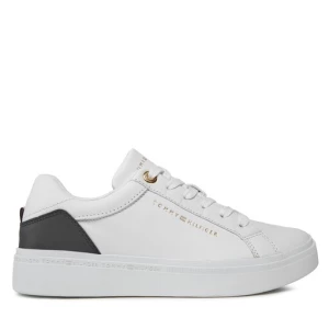 Sneakersy Tommy Hilfiger Elevated Essential Court Sneaker FW0FW07635 Biały