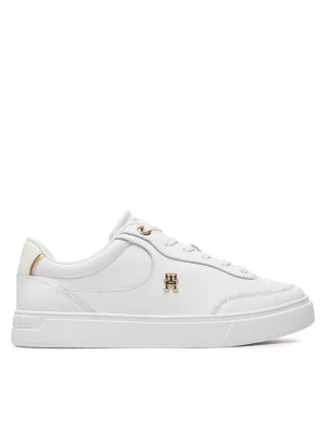 Sneakersy Tommy Hilfiger Essential Chic Court Sneaker FW0FW08322 Biały