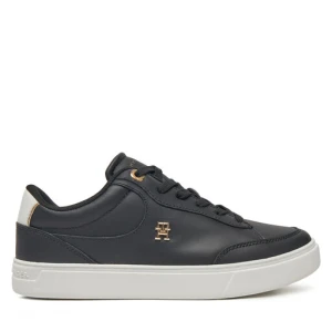 Sneakersy Tommy Hilfiger Essential Chic Court Sneaker FW0FW08322 Czarny