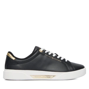 Sneakersy Tommy Hilfiger Essential Chic Court Sneaker FW0FW09019 Czarny