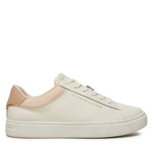 Sneakersy Tommy Hilfiger Essential Court FW0FW08320 Beżowy