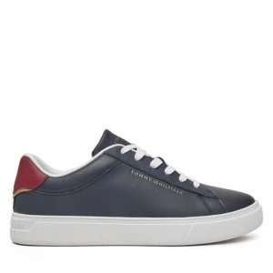 Sneakersy Tommy Hilfiger Essential Court Sneaker FW0FW08320 Granatowy