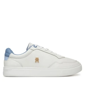 Sneakersy Tommy Hilfiger Essential Elevated Court Sneaker FW0FW08680 Biały