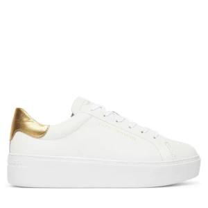 Sneakersy Tommy Hilfiger Essential Platform Court Sneaker FW0FW08756 Biały