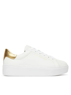 Sneakersy Tommy Hilfiger Essential Platform Court Sneaker FW0FW08756 Biały
