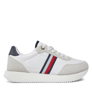 Sneakersy Tommy Hilfiger Essential Runner Global Stripes FW0FW07831 White YBS