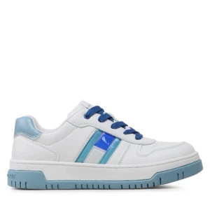 Sneakersy Tommy Hilfiger Flag Low Cut Lace-Up Sneaker T3X9-32869-1355 S White/Sky Blue/Royal Y254