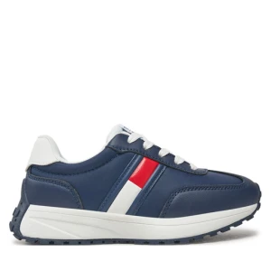 Sneakersy Tommy Hilfiger Flag Low Cut Lace-Up Sneaker T3X9-33877-1695 M Granatowy