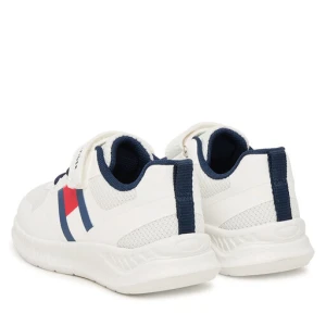 Zdjęcie produktu Sneakersy Tommy Hilfiger Flag Low Cut Lace-Up/Velcro T1X9-34369-1843 M Biały
