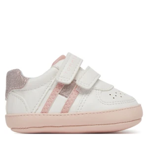 Sneakersy Tommy Hilfiger Flag Low Cut Velcro Sneaker T0A9-33721-1528 Biały