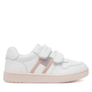 Sneakersy Tommy Hilfiger Flag Low Cut Velcro Sneaker T1A9-33730-1439 S Biały