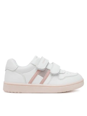 Sneakersy Tommy Hilfiger Flag Low Cut Velcro Sneaker T1A9-33730-1439 S Biały