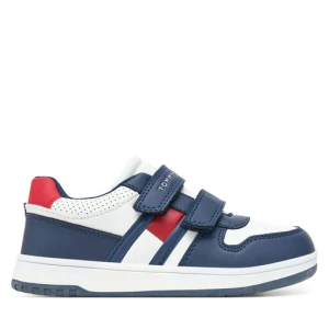 Sneakersy Tommy Hilfiger Flag Low Cut Velcro Sneaker T1X9-33841-1355X S Granatowy