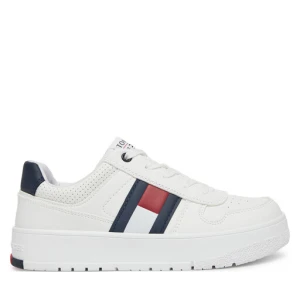 Zdjęcie produktu Sneakersy Tommy Hilfiger Flag Low Cut Velcro Sneaker T3X9-33859-1355 S Biały