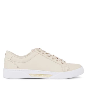 Sneakersy Tommy Hilfiger Golden Hw Court Sneaker FW0FW07560 Beżowy