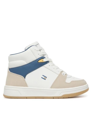 Sneakersy Tommy Hilfiger High Top Lace Up T3X9-34364-1269 M Biały