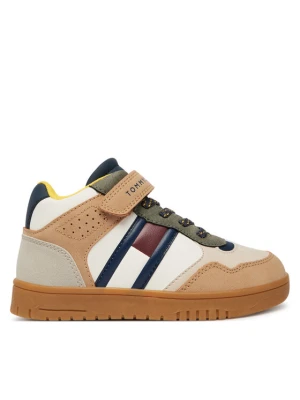 Sneakersy Tommy Hilfiger High Top Lace-Up / Velcro Sneaker T1X9-35229-1269 S Kolorowy