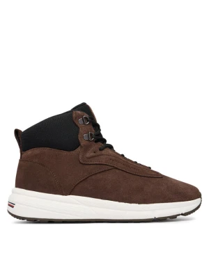 Sneakersy Tommy Hilfiger Hybrid Chukka FM0FM06085 Brązowy