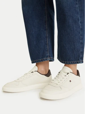 Sneakersy Tommy Hilfiger Icon Court Light FW0FW09601 Biały