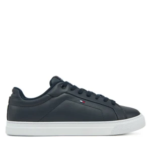 Zdjęcie produktu Sneakersy Tommy Hilfiger Icon Court Lth Flag Ess FM0FM05317 Granatowy