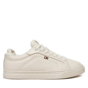 Sneakersy Tommy Hilfiger Icon Court Sneaker Flag FW0FW08327 Écru