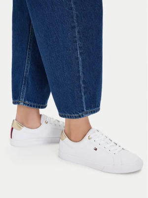 Sneakersy Tommy Hilfiger Im Sneaker FW0FW09652 Biały