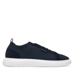 Sneakersy Tommy Hilfiger Light Cupsole Knit Seasonal FM0FM05403 Granatowy
