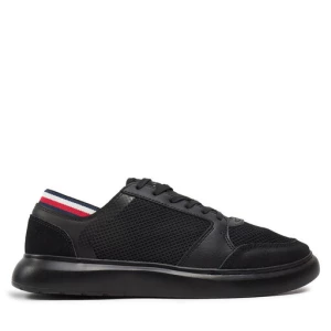 Sneakersy Tommy Hilfiger Lightweight Cup Seasonal Mix FM0FM04961 Czarny