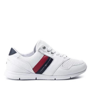 Sneakersy Tommy Hilfiger Lightweight Leather FW0FW04261 Biały
