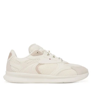 Sneakersy Tommy Hilfiger Lightweight Runner Monocolor FM0FM05928 Biały