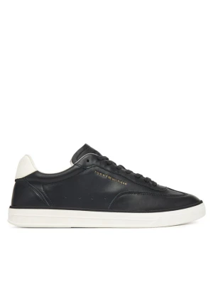 Sneakersy Tommy Hilfiger Lo Lux Lth FM0FM05815 Czarny