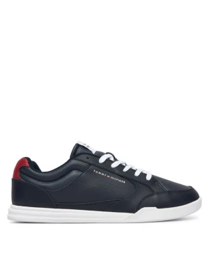 Sneakersy Tommy Hilfiger Lo Pro Cupsole Perf Leather FM0FM05944 Czarny
