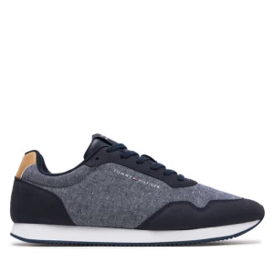 Sneakersy Tommy Hilfiger Lo Runner Mix Chambray FM0FM05070 Blue DW5