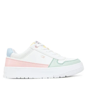 Sneakersy Tommy Hilfiger Low Cut Lace-Up Sneaker T3A9-33740-1355 S Biały
