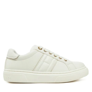 Sneakersy Tommy Hilfiger Low Cut Lace-Up Sneaker T3A9-33745-1439 S Biały