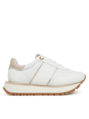 Sneakersy Tommy Hilfiger Low Cut Lace-Up Sneaker T3A9-33758-1695 M Biały