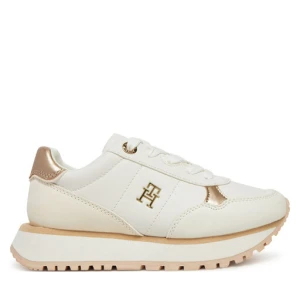 Sneakersy Tommy Hilfiger Low Cut Lace-Up Sneaker T3A9-33759-1355 M Biały