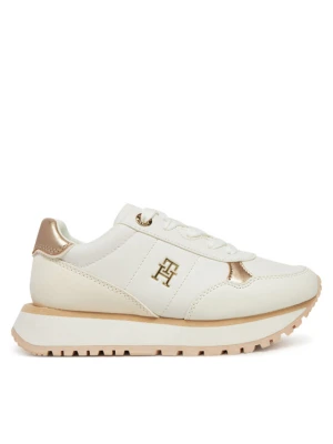 Sneakersy Tommy Hilfiger Low Cut Lace-Up Sneaker T3A9-33759-1355 M Biały
