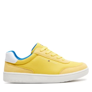 Sneakersy Tommy Hilfiger Low Cut Lace-Up Sneaker T3X9-33351-1694 S Żółty
