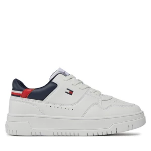 Sneakersy Tommy Hilfiger Low Cut Lace-Up Sneaker T3X9-33367-1355 S Biały