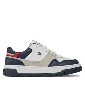 Sneakersy Tommy Hilfiger Low Cut Lace-Up Sneaker T3X9-33368-1355 S White/Blue/Red Y003