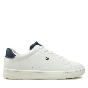 Sneakersy Tommy Hilfiger Low Cut Lace-Up Sneaker T3X9-33848-1355 S Biały