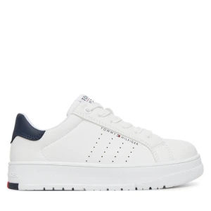 Sneakersy Tommy Hilfiger Low Cut Lace-Up Sneaker T3X9-33856-1355 M Biały