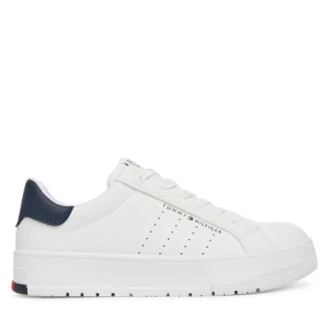 Sneakersy Tommy Hilfiger Low Cut Lace-Up Sneaker T3X9-33856-1355 S Biały