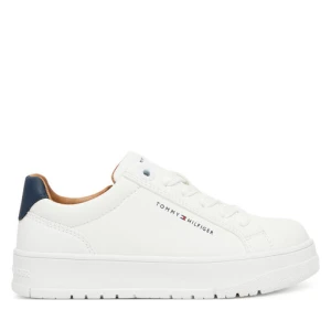 Sneakersy Tommy Hilfiger Low Cut Lace Up Sneaker T3X9-34091-1355 S Biały